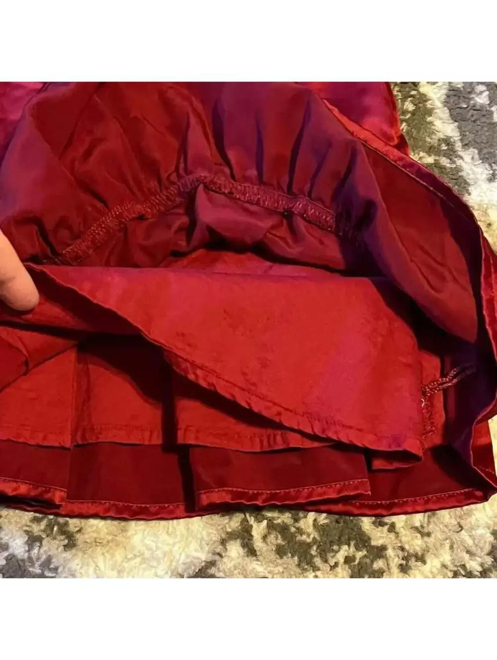 Baby Girl deep red dress size 12-18 months